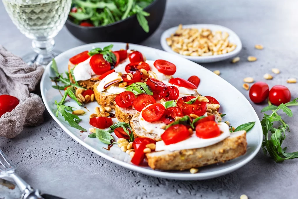 Superb Caprese Garlic Bread