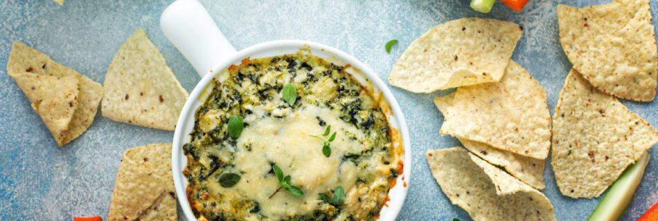 Best 5 Ingredient Spinach Artichoke Dip