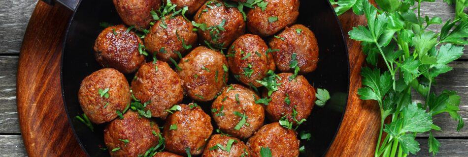 Magnificent 5 Ingredient Meatballs