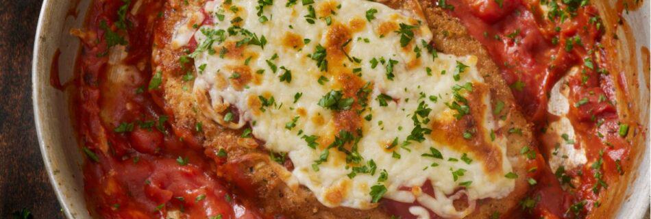 Rustic 5 Ingredient Chicken Parmesan