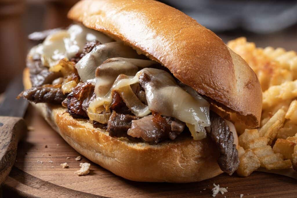 Easy 5 Ingredient Philly Cheesesteaks