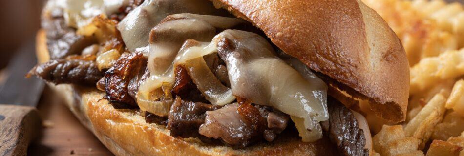 Easy 5 Ingredient Philly Cheesesteaks