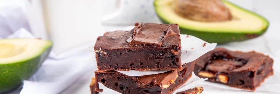 Decadent Avocado Brownies