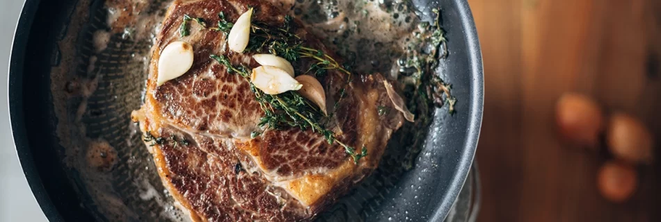 Pan-Seared Steak with Herb Butter