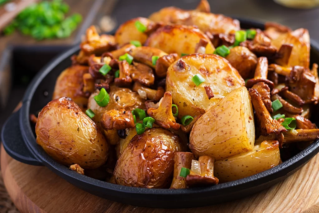 Cast Iron Roasted Veggies