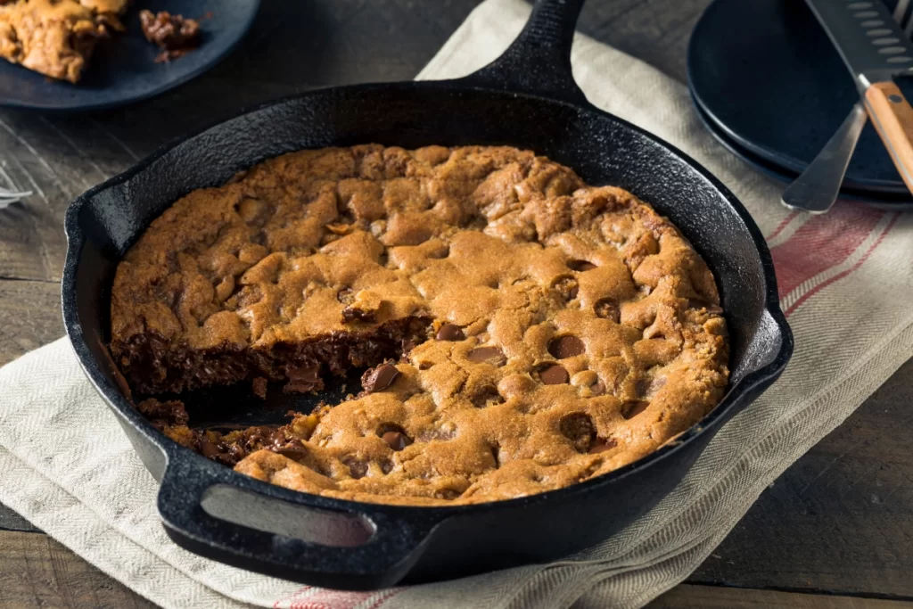 Irresistible Chocolate Chunk Cookie Skillet