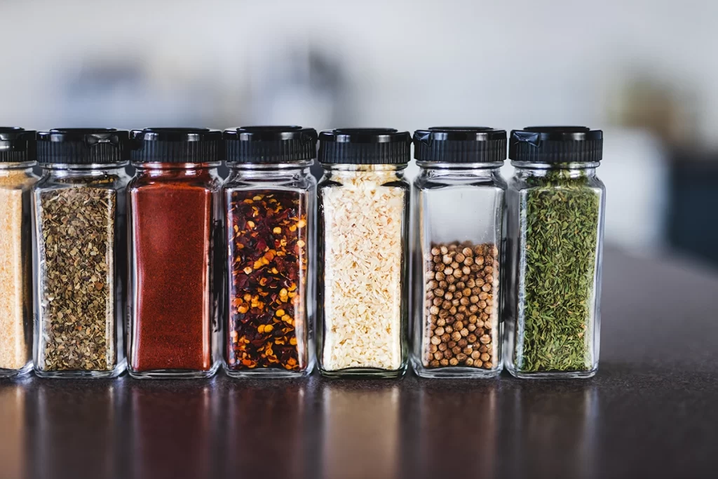 Kitchen pantry spices