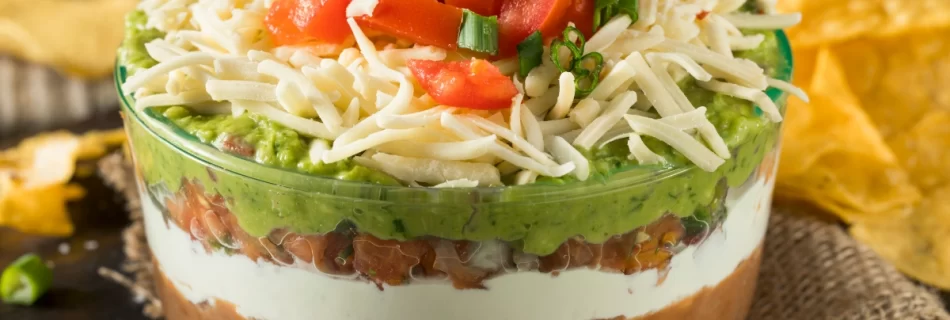 Healthy 7 Layer Taco Dip