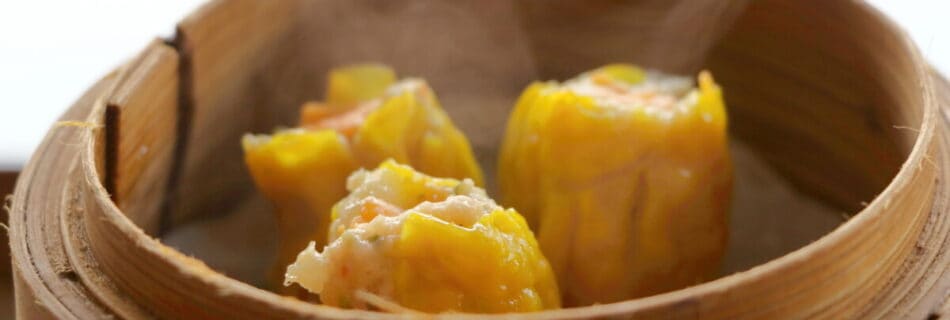 Steamed Pork and Shrimp Shumai