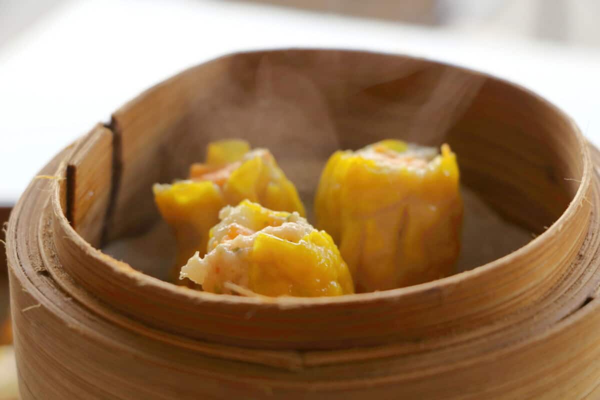 Steamed Pork and Shrimp Shumai