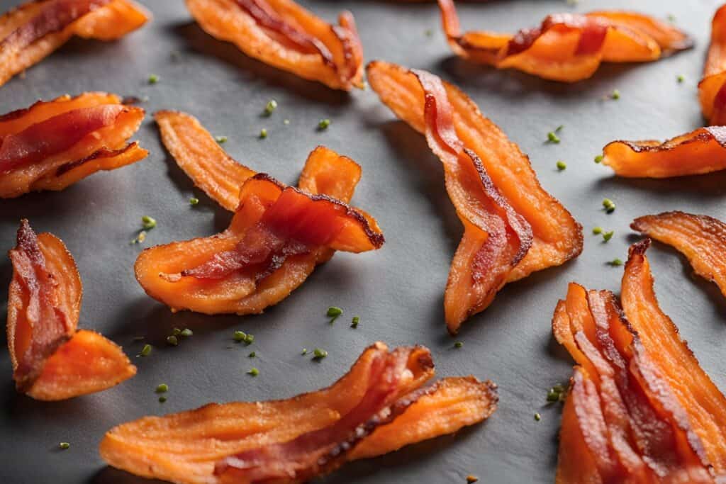 Air Fryer Crispy Carrot Bacon