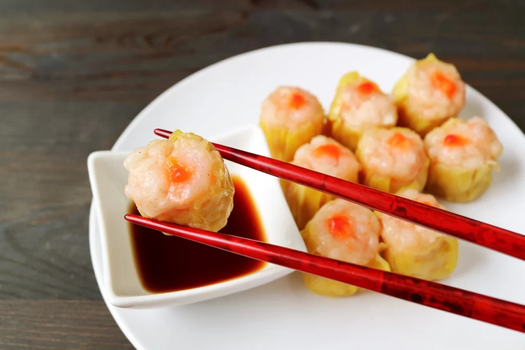 Dim Sum Steamed Pork and Shrimp Shumai