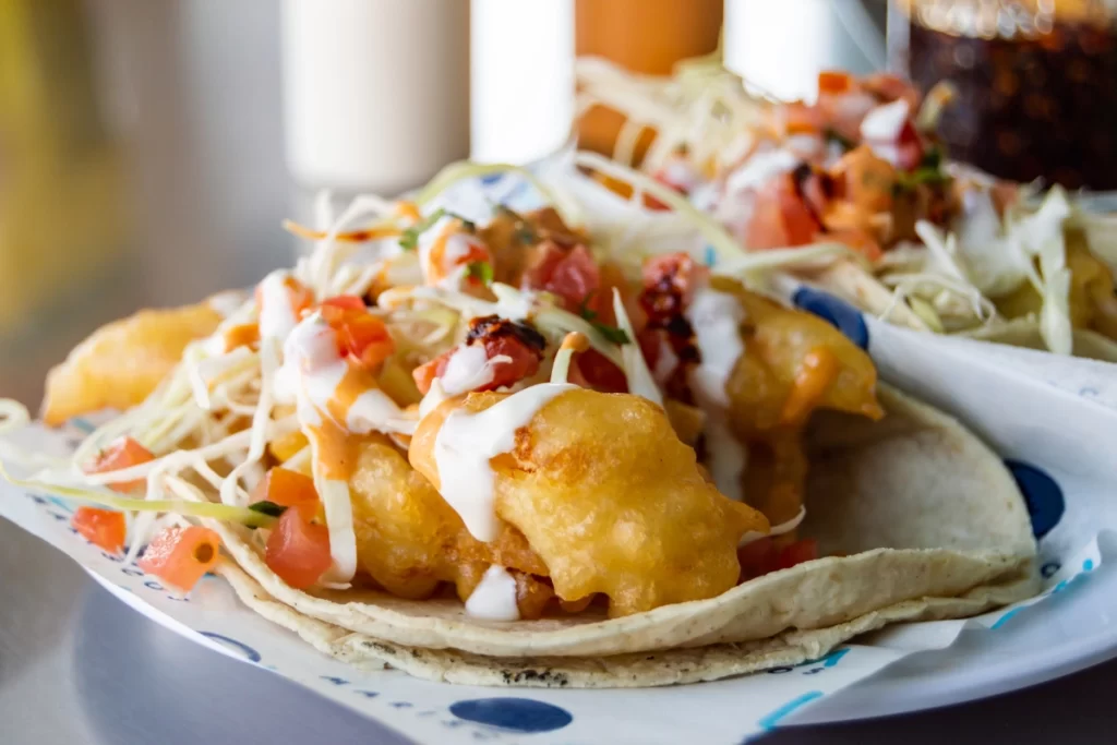 Flash Fried Fish Tacos