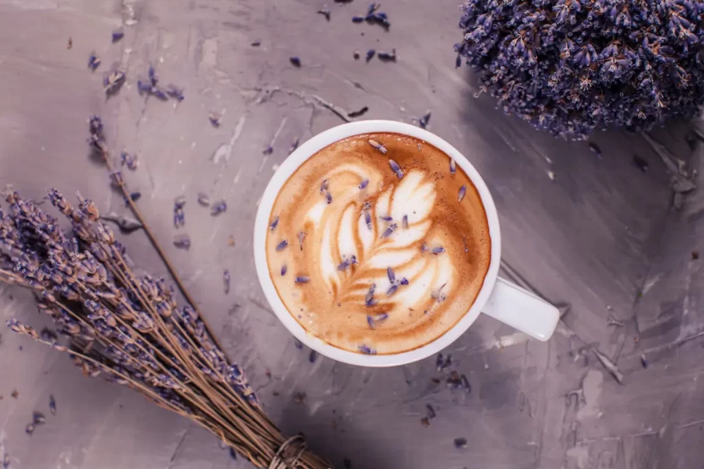 Luxurious Lavender Vanilla Latte