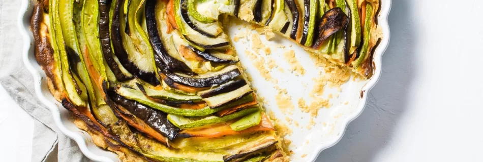 Savory Summer Ratatouille Tart