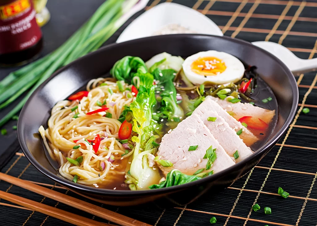 Steaming Miso Ramen