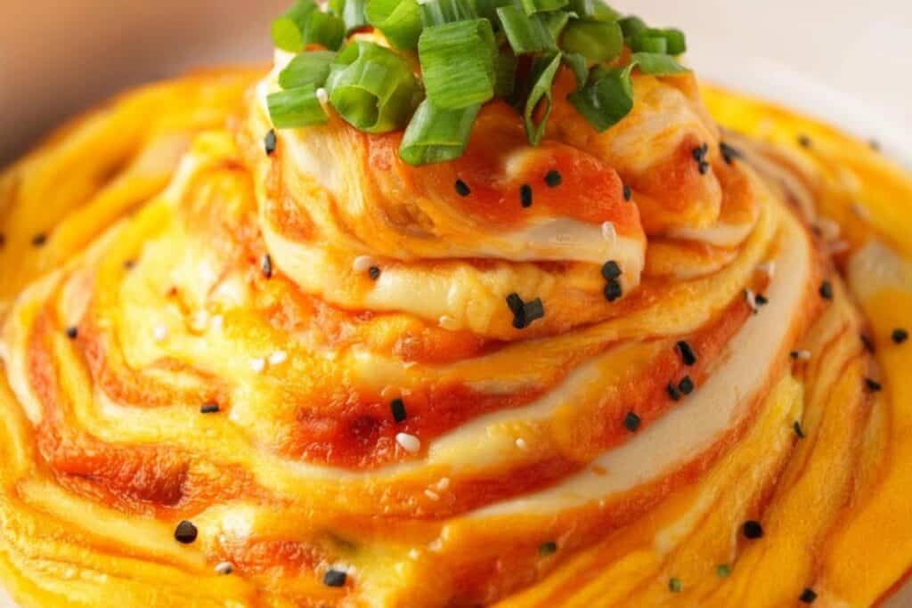 Korean Tornado Omelet