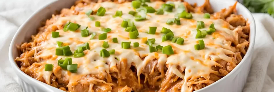 Buffalo Chicken Casserole