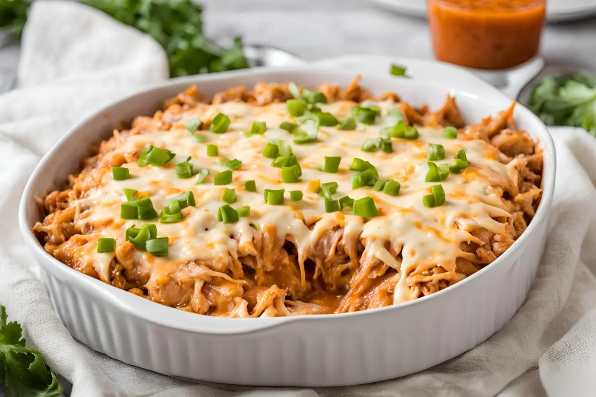 Buffalo Chicken Casserole