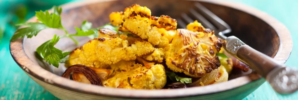 Everything Bagel Roasted Cauliflower