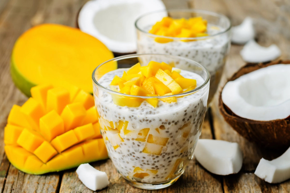 Toasted Coconut Chia Pudding