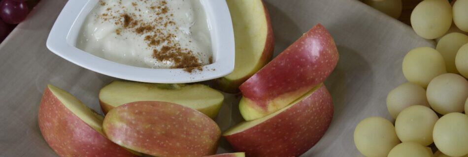 Guilt Free Caramel Apple Bites