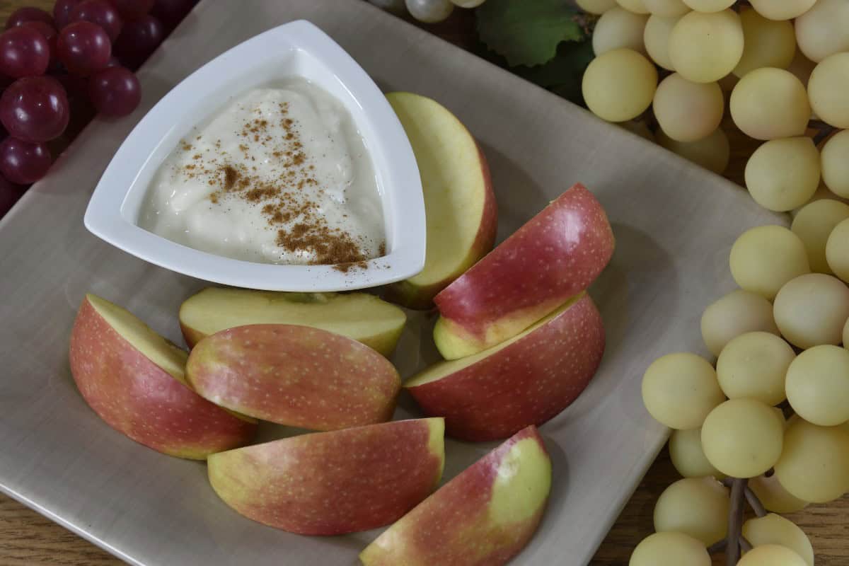 Guilt Free Caramel Apple Bites