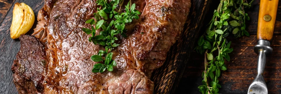 Pan-Seared Chuck Roast Steaks