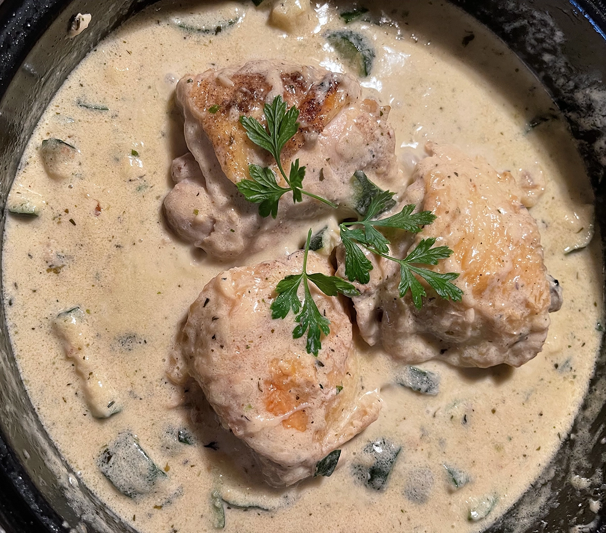 Creamy Zucchini Chicken