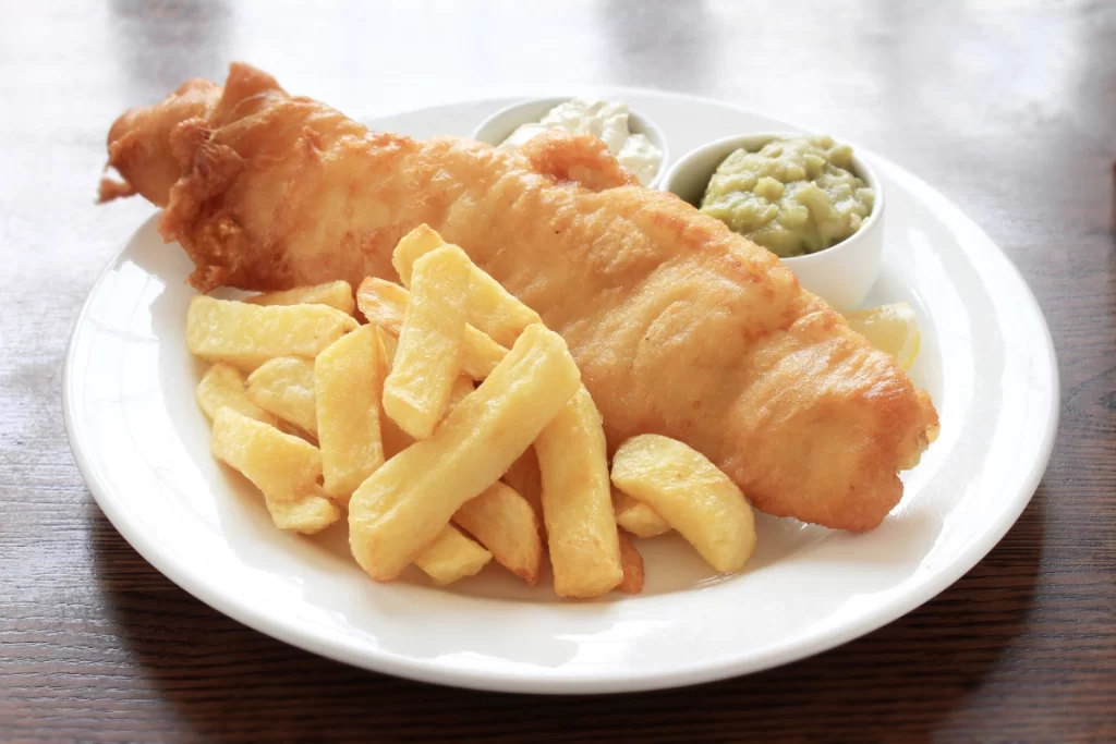 Classic Beer-Battered Fish and Chips