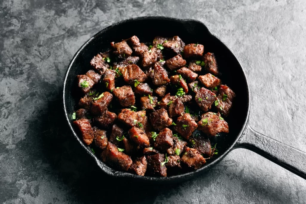 Sizzling Garlic Butter Steak Bites