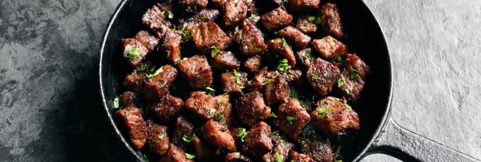 Sizzling Garlic Butter Steak Bites