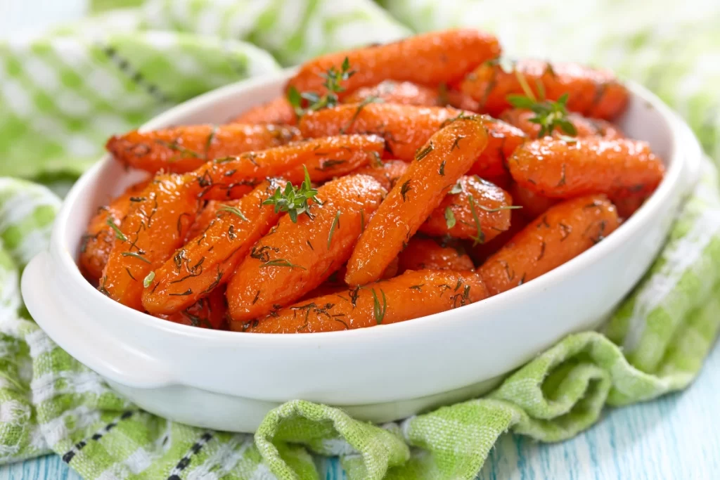 Honey Roasted Carrots with Thyme