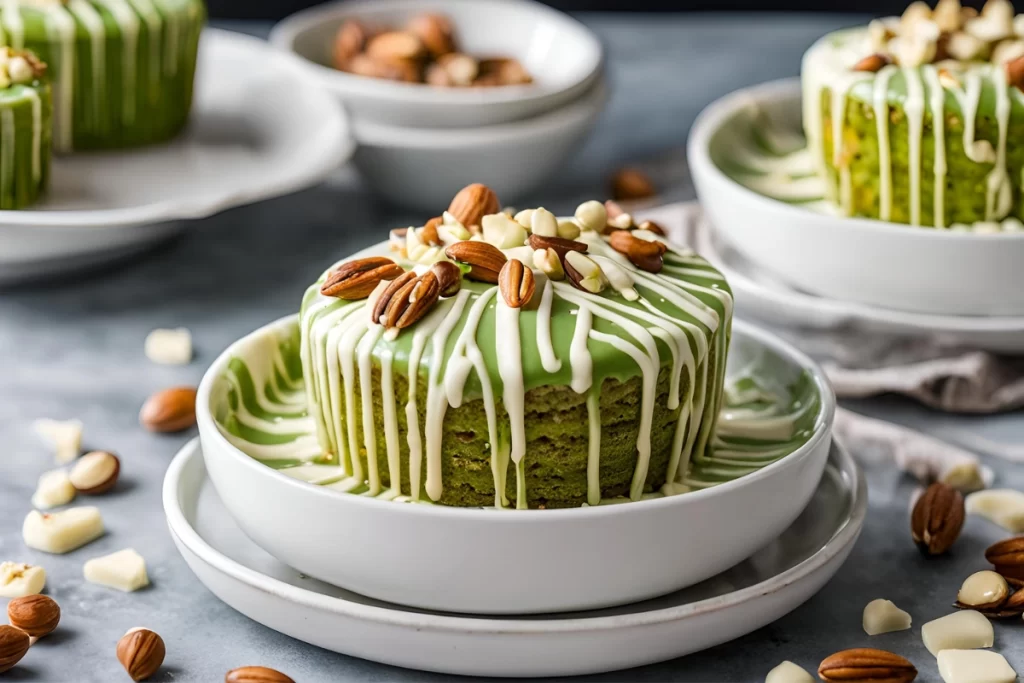 Matcha Magic Mug Cake