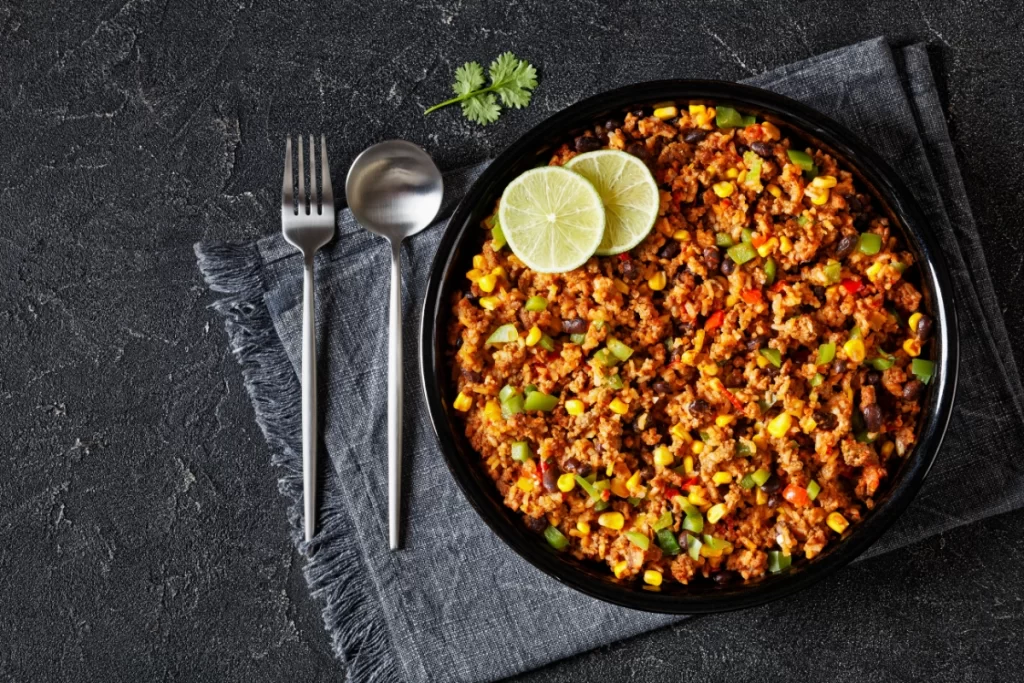 One Pan Mexican Rice Skillet