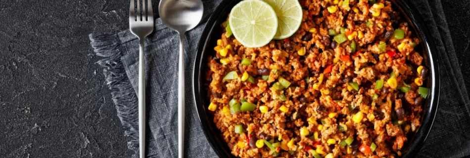 One Pan Mexican Rice Skillet