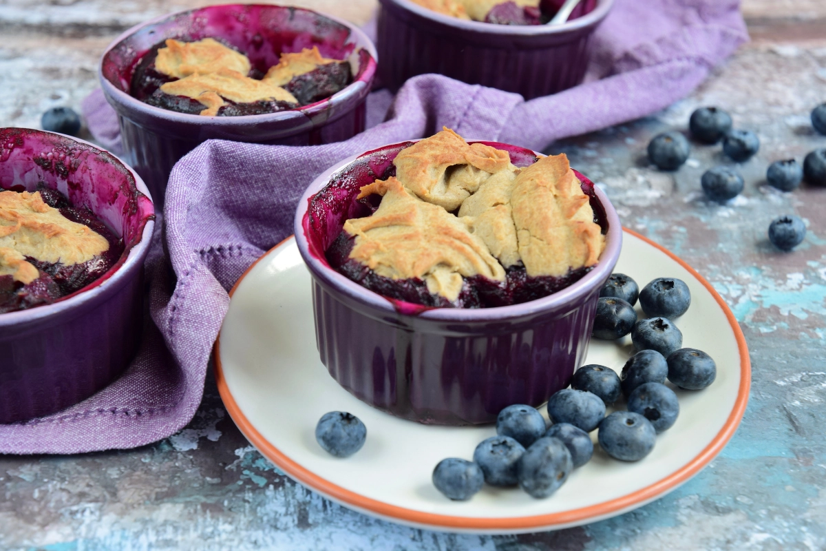 Heavenly Blueberry Mug Cobbler