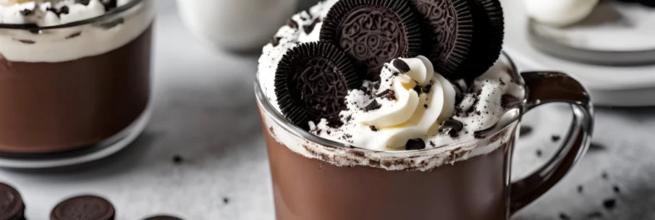 Cookies and Cream Mug Cake