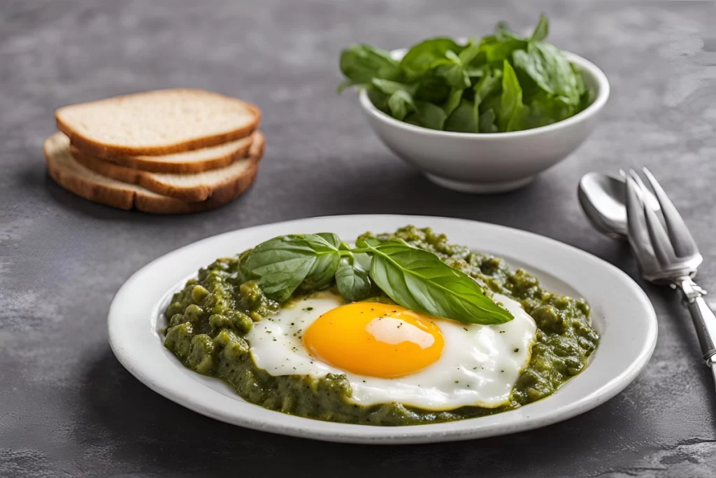 Perfect Pesto Eggs