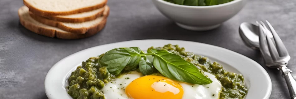 Perfect Pesto Eggs