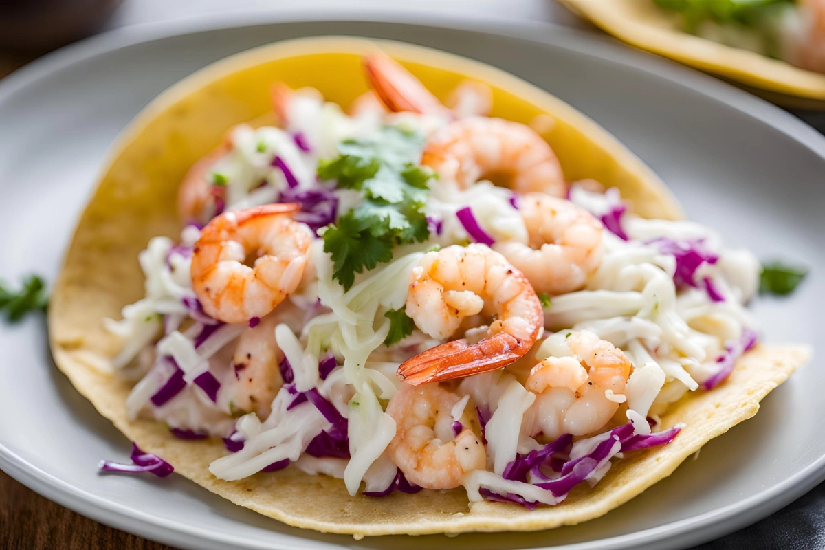 Zesty Shrimp Tostadas