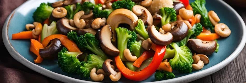 Irresistible Veggie Stir Fry with Cashews