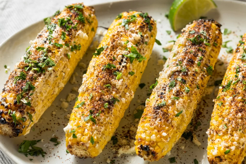 Sizzling Street Corn