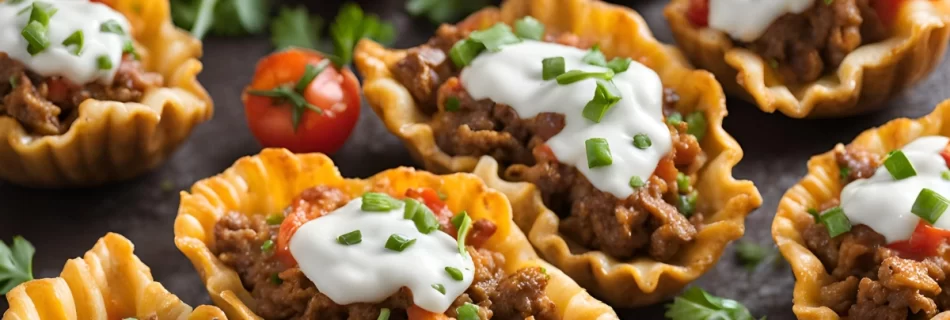 Cheesy Keto Taco Cups