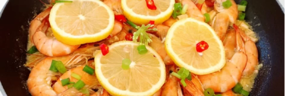 Zesty Lemon Garlic Butter Shrimp